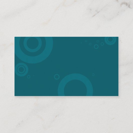 drummeling visitekaartje (Achterkant)