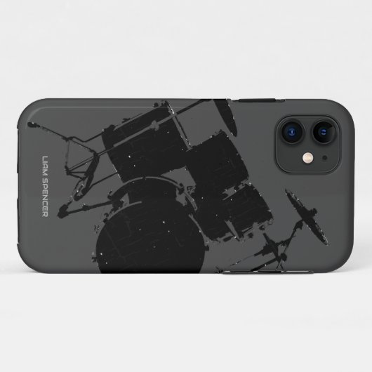 drummelvlies Case-Mate iPhone case (Achterkant (horizontaal))