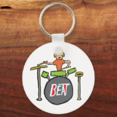 Drummen Sleutelhanger (Achterkant)