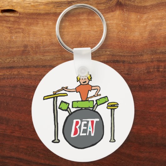 Drummen Sleutelhanger (Achterkant)