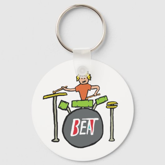 Drummen Sleutelhanger (Achterkant)