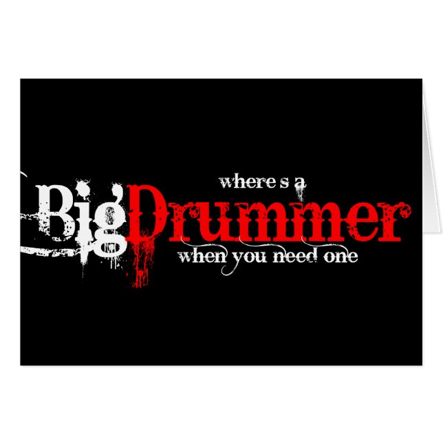 Drummer (Voorkant Horizontaal)