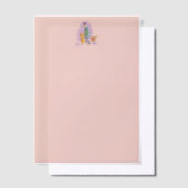 Drummer 1 beige vellum papers vellum uitnodigingen (Offset)