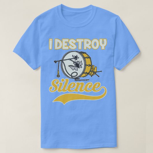 Drummer 1 t-shirt (Design voorkant)