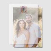 Drummer 1 white vellum papers vellum uitnodigingen (Offset (Koppel))