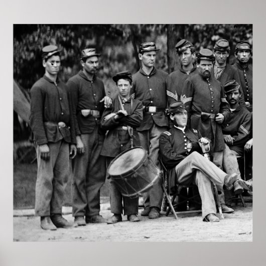 Drummer, 93rd New York Infantry Company C Poster (Voorkant)