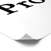 Drummer aan de gang poster (Hoek)