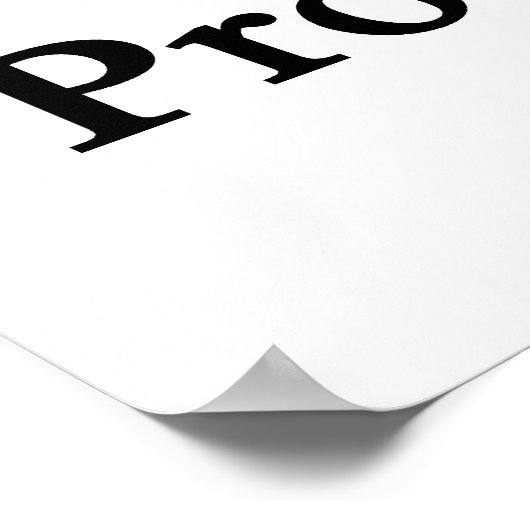 Drummer aan de gang poster (Hoek)