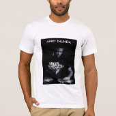 Drummer Afro Thunda T-shirt (Voorkant)