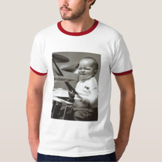 drummer baby2 t-shirt