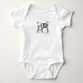 Drummer baby romper