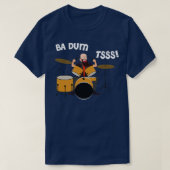 Drummer Badumtss Classic TShirt (Design voorkant)