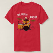 Drummer Badumtss T-shirt (Design voorkant)