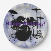 Drummer Birthday Paper Bord HAMbWG (Voorkant)