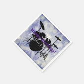 Drummer Birthday Theme Napkin HAMbWG Servet (Hoek)