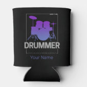 Drummer Born To Be voor percussionistisch bandlid Blikjeskoeler (Achterkant)