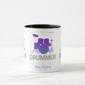 Drummer Born To Be voor percussionistisch bandlid Mok (Midden)