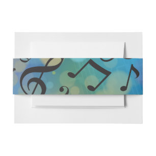 Drummer Boy Bar Bat Mitzvah Envelope Wrap Band Uitnodigingen Wikkel