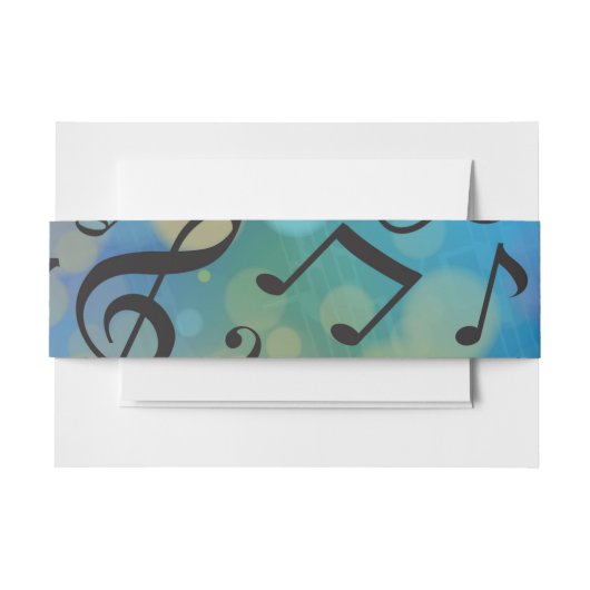 Drummer Boy Bar Bat Mitzvah Envelope Wrap Band Uitnodigingen Wikkel (Voorkant Voorbeeld)