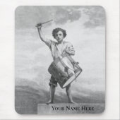 Drummer Boy Drum Art Musician Muismat (Voorkant)