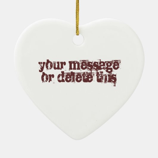 Drummer Boy Drumsticks siermiddel Keramisch Ornament (Achterkant)