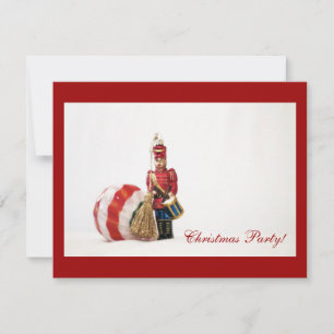 Drummer Boy en kerstbal Feestdagenkaart