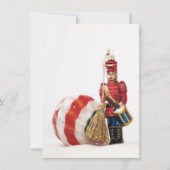 Drummer Boy en kerstbal Feestdagenkaart (Voorkant)