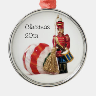 Drummer Boy en kerstbal Metalen Ornament
