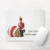 Drummer Boy en kerstbal Muismat (Met muis)