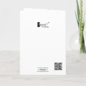 'Drummer Boy' - Engelen van Billy Thank You Card Bedankkaart (Achterkant)