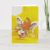 'Drummer Boy' - Engelen van Billy Thank You Card