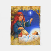 Drummer Boy Fleece Blanket Deken (Voorkant)