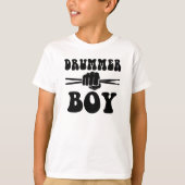 Drummer Boy Funny Drums T-shirt (Voorkant)