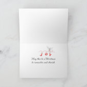 Drummer Boy In Een Schuur Stal Feestdagen Kaart (Binnen)