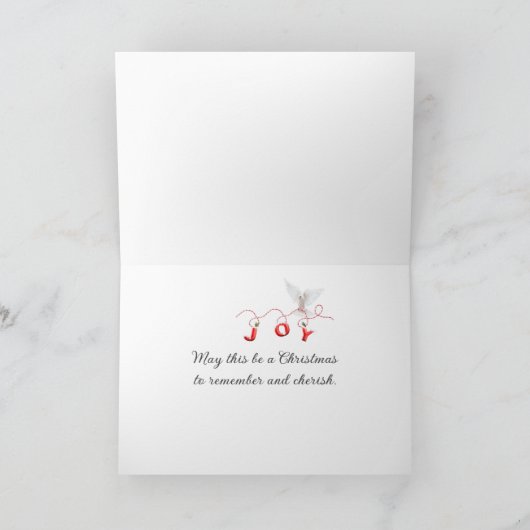 Drummer Boy In Een Schuur Stal Feestdagen Kaart (Binnen)