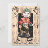 Drummer Boy kerstkaart (Voorkant)