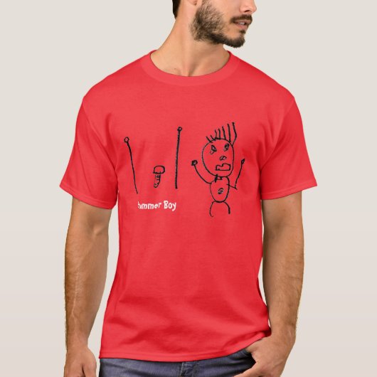 Drummer Boy T-Shirt (Voorkant)