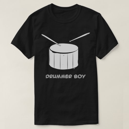 Drummer Boy T-shirt (Design voorkant)