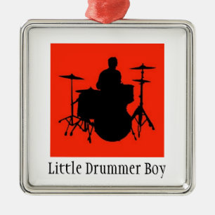 DRUMMER BOY-versiering Metalen Ornament