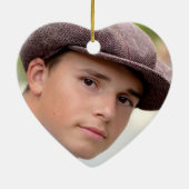 Drummer Boys Persoonlijke kerstfoto's Ornament (Achterkant)