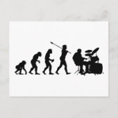 Drummer Briefkaart (Voorkant)