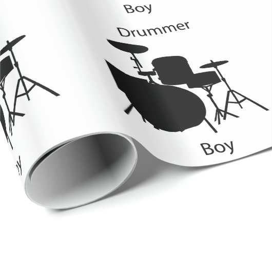 Drummer Cadeaupapier (Rol Hoek)