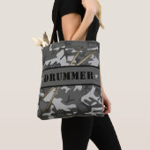 DRUMMER Camouflage Drumsticks Rocker Drum Drumming Tote Bag (Dichtbij)