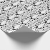 drummer Cartoon Bass Drum Boom Luid Noisy Cadeaupapier (Hoek)