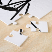 Drummer Cat Drums Musician Rock Jazz Funny Cute Legpuzzel (Zijkant)