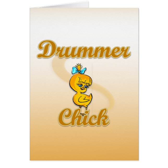 Drummer Chick (Voorkant)