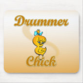 Drummer Chick Muismat (Voorkant)