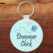 Drummer Chick Sleutelhanger (Voorkant)