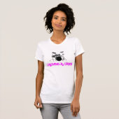 Drummer Chick T-shirt (Voorkant volledig)