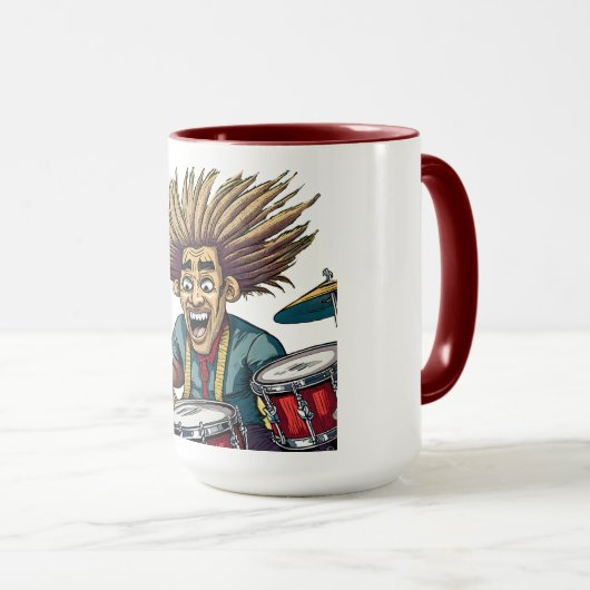 Drummer Combo Mok (Voorkant rechts)